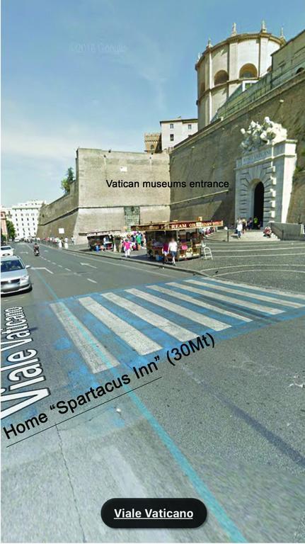 Spartacus Inn Apartment Roma Eksteriør bilde